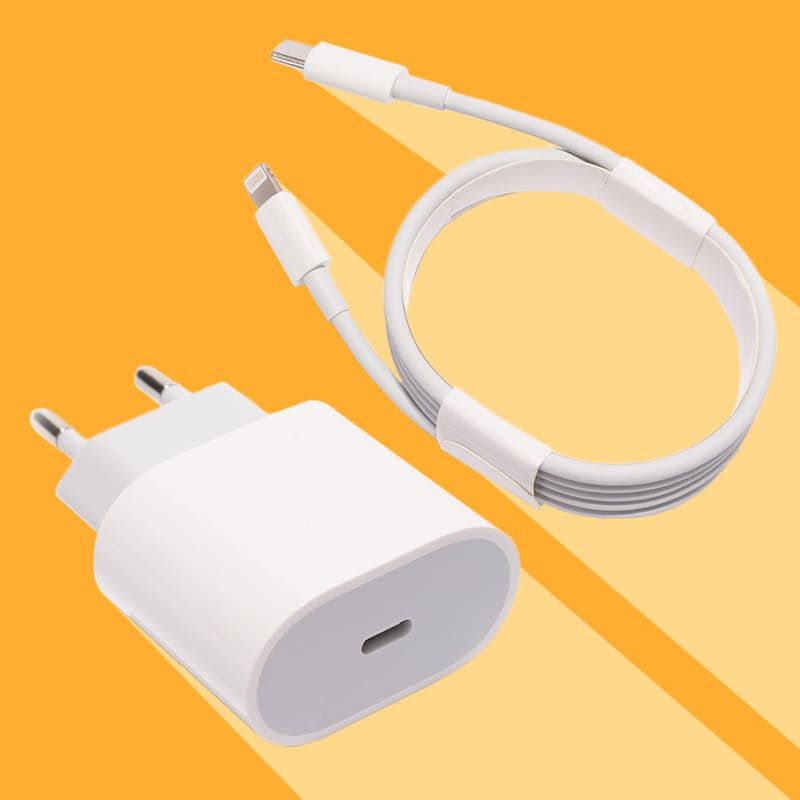 Adaptador USB-C  de 20 W com cabo Lightning/type-C Original