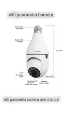 Câmera panorâmica WI-FI