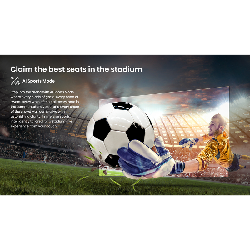 Hisense 50" A6N 4K Smart UHD TV com HDR e Dolby Vision
