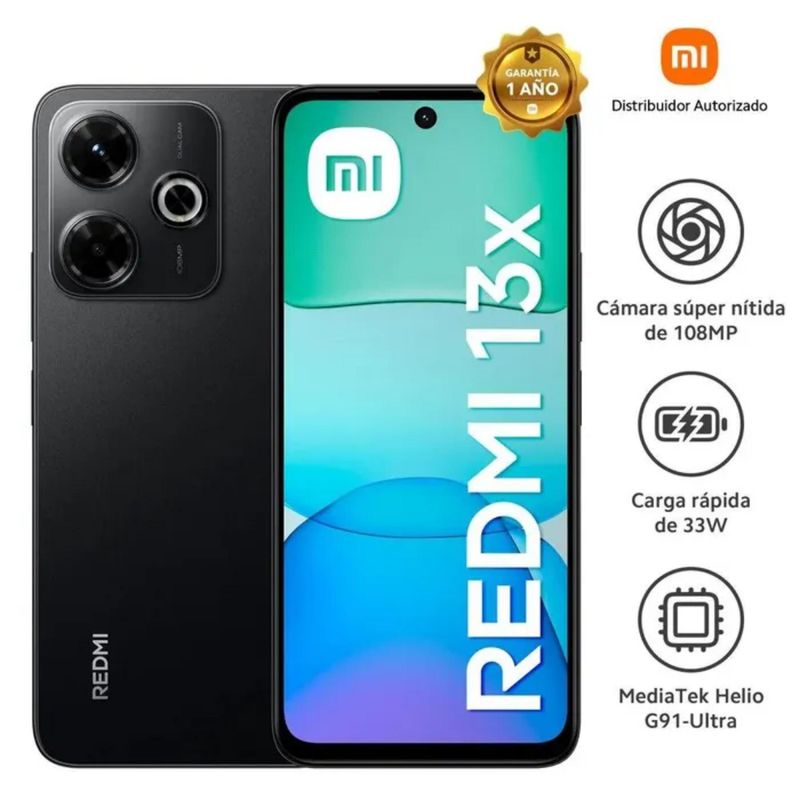 Redmi 13X 256gb/8gb Preto