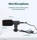 Kit de fabricação de vídeo para celular portátil com microfone