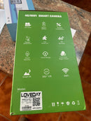 Câmera de segurança externa V380 PRO 4G com energia solar - 4K HD, PTZ