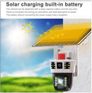 Câmera de segurança externa V380 PRO 4G com energia solar - 4K HD, PTZ