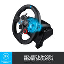 Volante de corrida Logitech G29 Driving Force, pedais de chão, Force Feedback, PS, PC