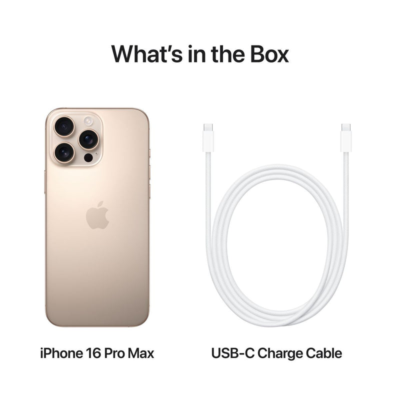 iPhone 16 Pro Max 256G 1 SIM Desértico Titânio