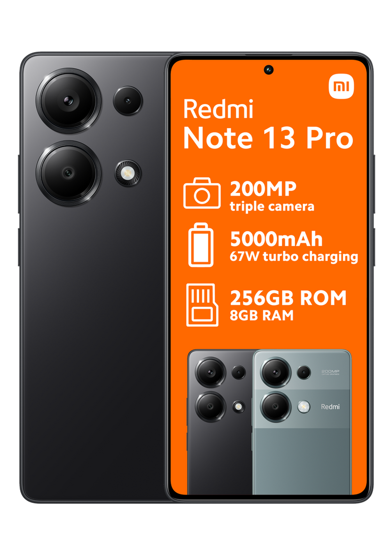 Redmi Note 13 PRO 256gb/8gb Dual SIM Preto