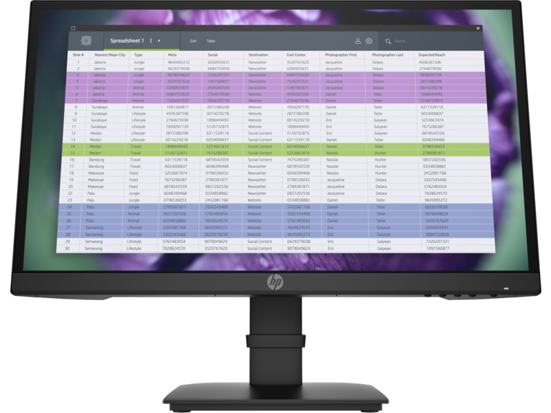 HP P22 G4 21.5' 1080p Full HD Monitor