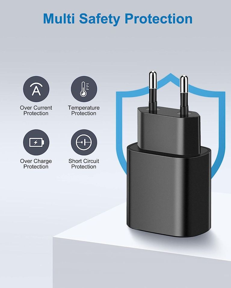 Adaptador USB-C PD de 45 W, carregador super rápido para Samsung