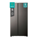Hisense 670Sit-WD Geleira 508L 2 Porta WD Titânio inox
